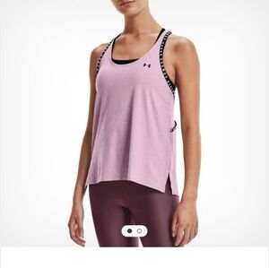 ⭐ Under Armour Knockout Purple Athletic Tank Top XS